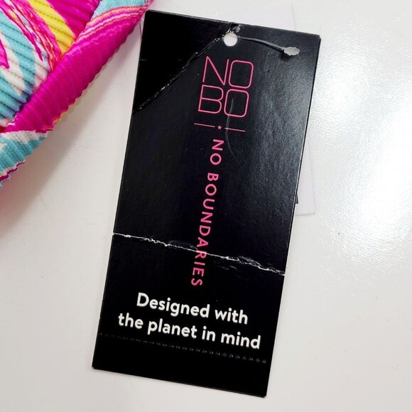 Womens High-Waisted Swirl Print Bikini Set Halter Tie Cut-Out Detail Size S - Picture 8 of 8